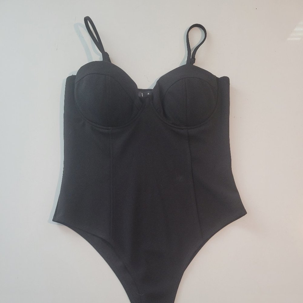 Lulu's Black Bodysuit